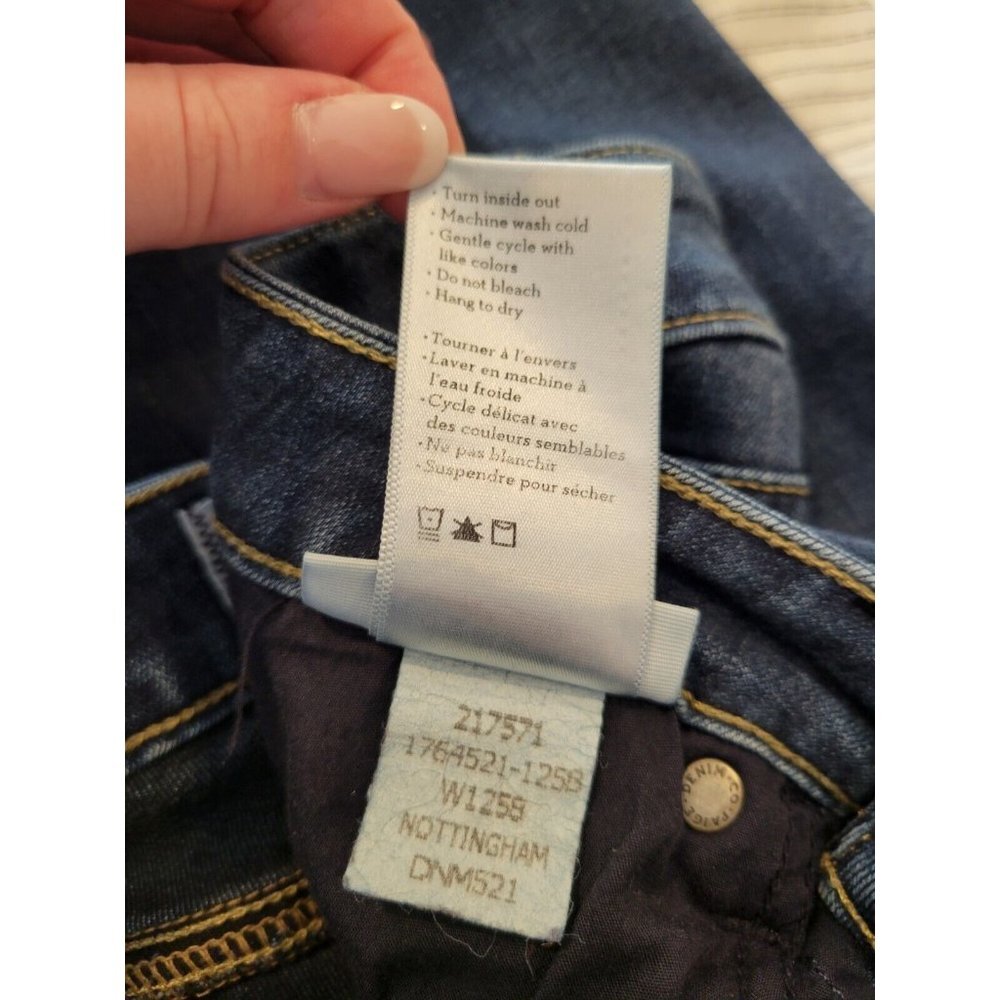 Paige Verdugo Ankle Skinny Jeans Nottingham 24 - Picture 13 of 13
